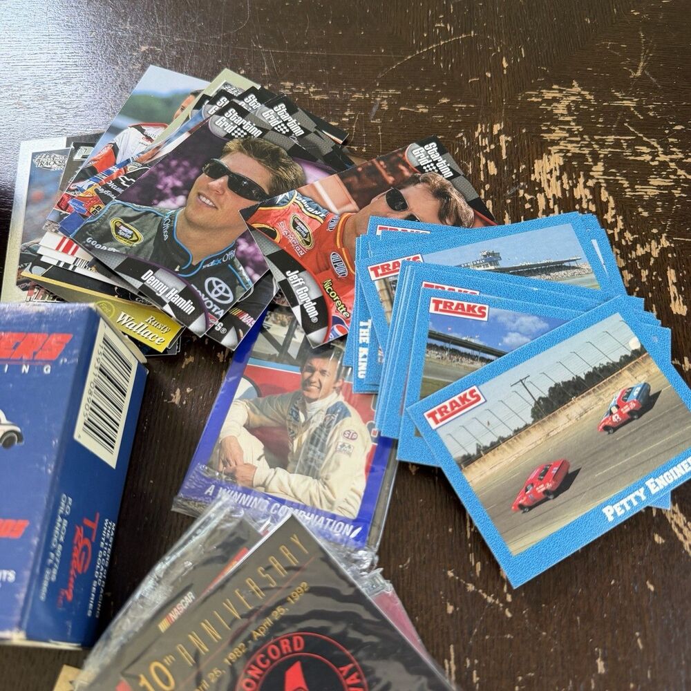 400 Vintage NASCAR Cards Lot Richard Petty Dale Jarrett Rusty Wallace Kenseth - Picture 6 of 12